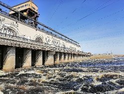 В подводных помещениях Нижегородской ГЭС на Волге обеспечили связь 