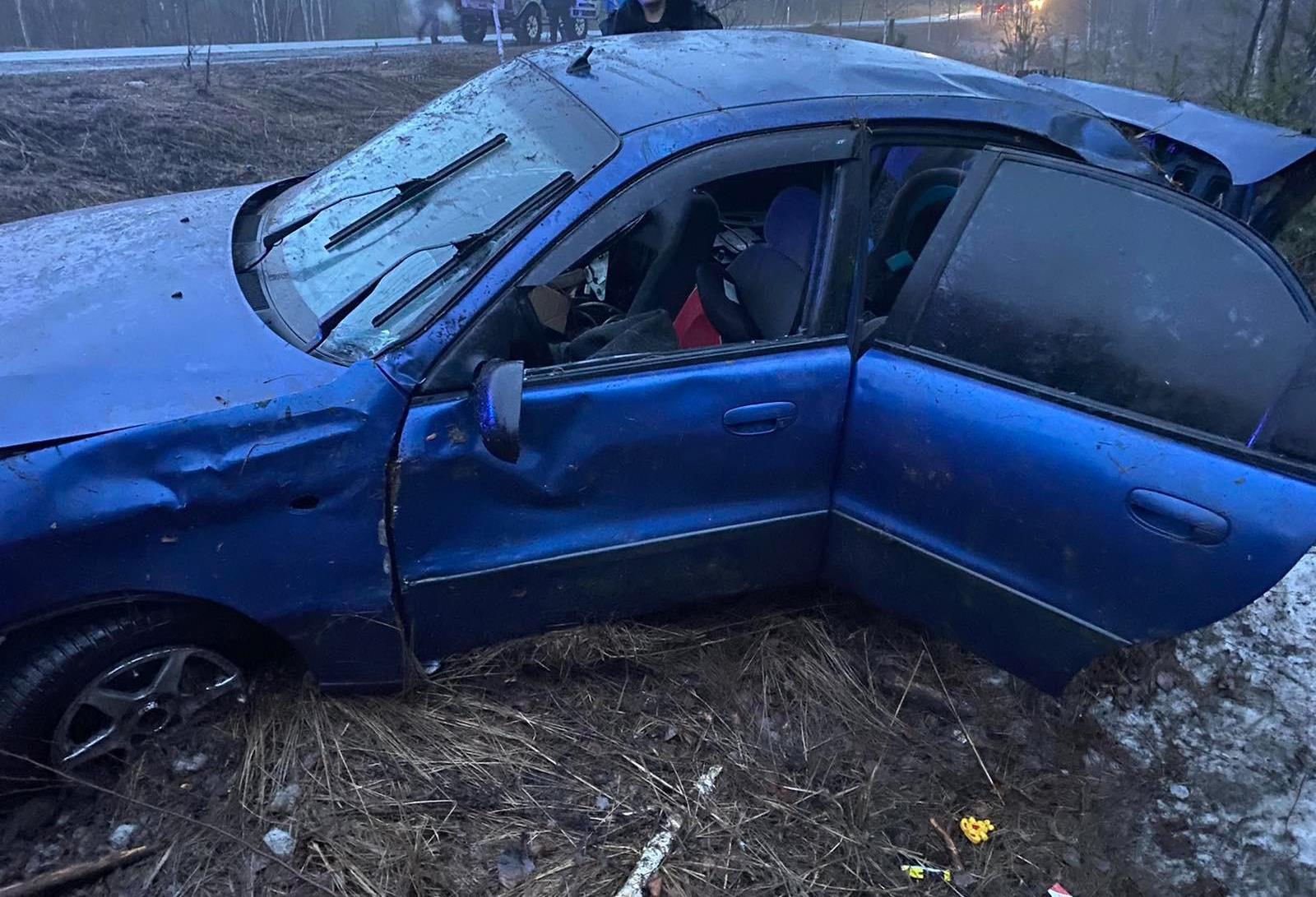 

Перевозивший трех детей пьяный водитель легковушки устроил ДТП под Воткинском

