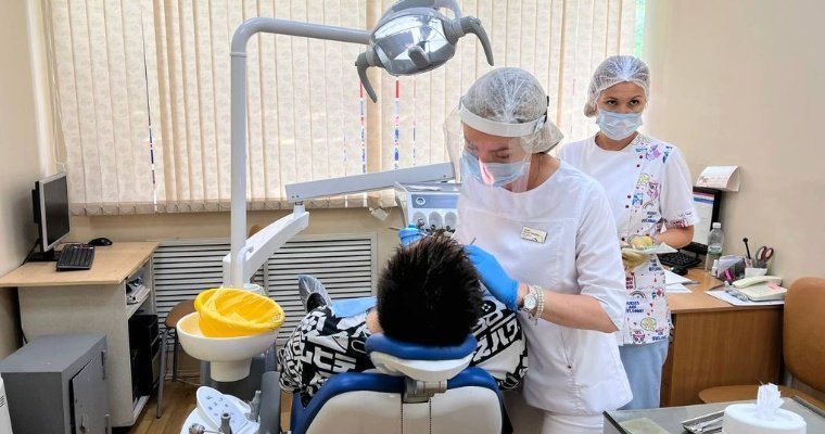 Ремонт двух кабинетов завершился в стоматологии на улице 40 лет Победы в Ижевске