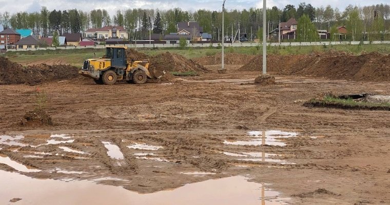 Многофункциональный спорткомплекс начали строить в посёлке Новый Воткинского района 