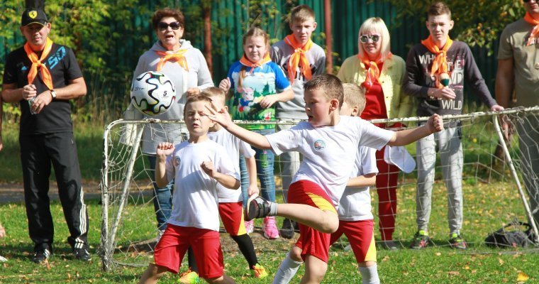 В Ижевске прошёл финал Детской лиги футбола среди дошкольных учреждений