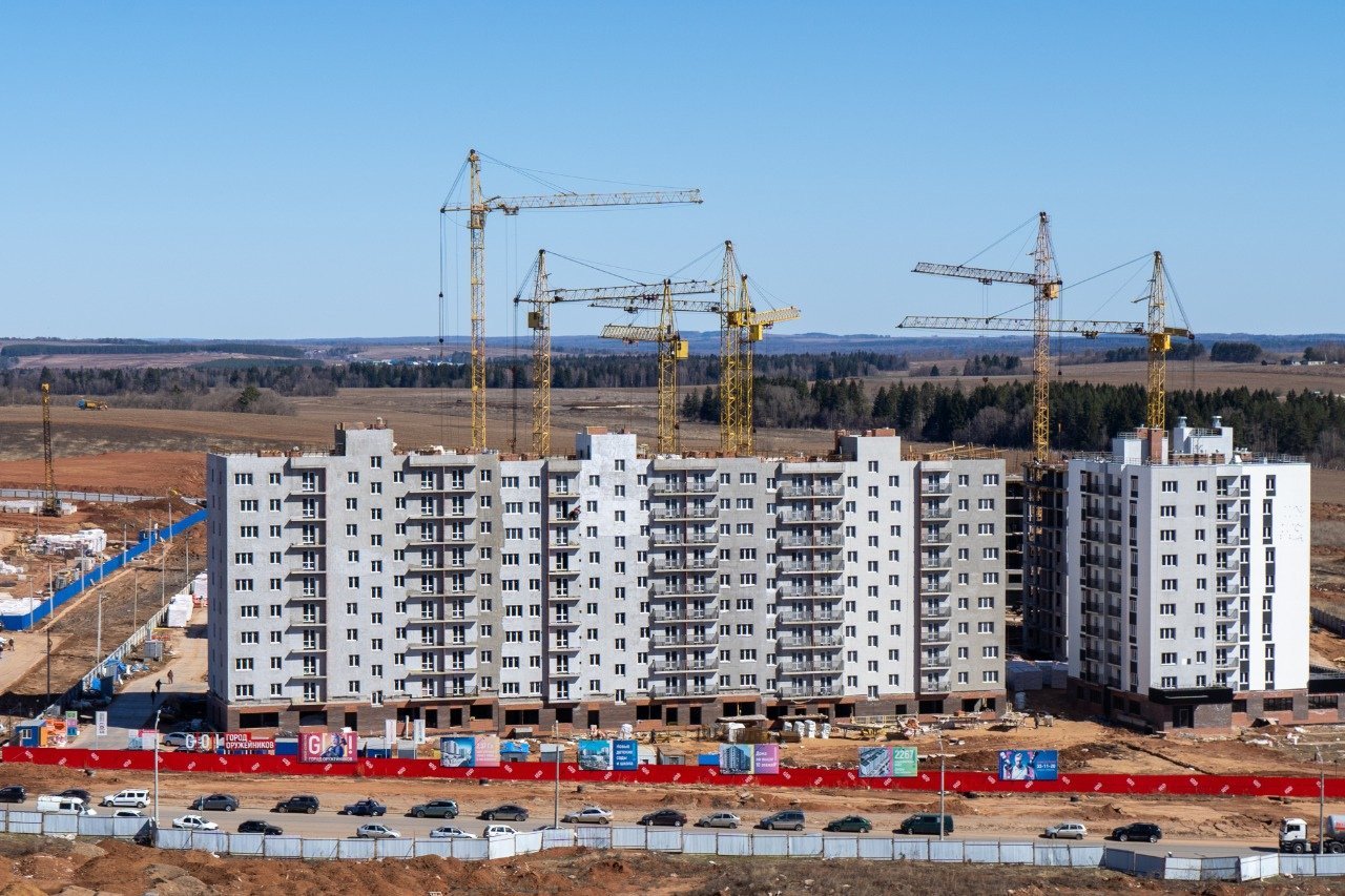 Темп жилищного строительства в Удмуртии в 2021 году вырос на четверть  