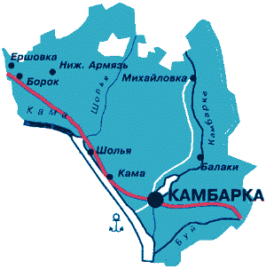 В Удмуртии могут открыть ледовую переправу в Камбарском районе