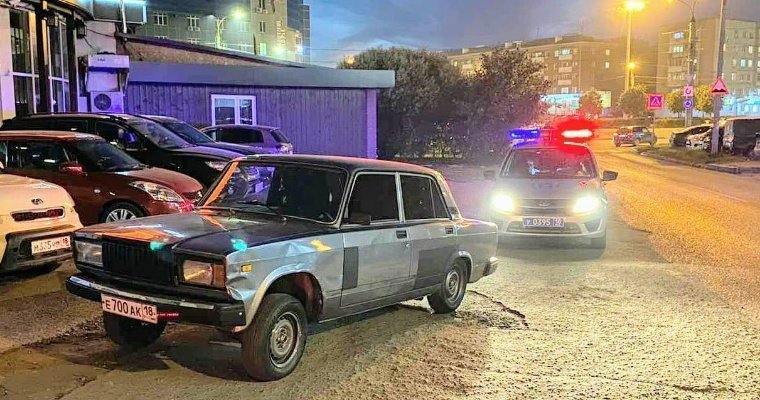 В Ижевске задержали автомобиль дорожного «каскадера»