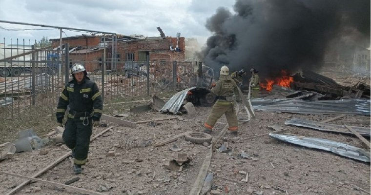 Взрыв прогремел на Загорском оптико-механическом заводе в Подмосковье