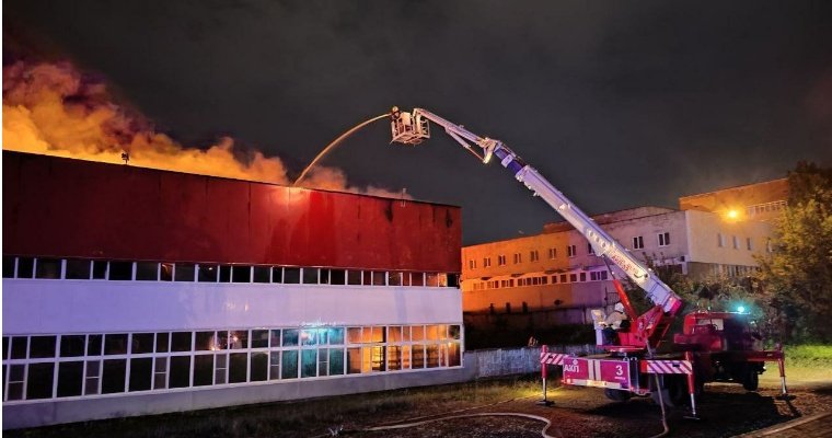 Пострадавшее от пожара лакокрасочное производство в Ижевске нуждается в помощи