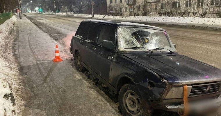 Пьяный водитель сбил двух подростков на улице 30 лет Победы в Ижевске