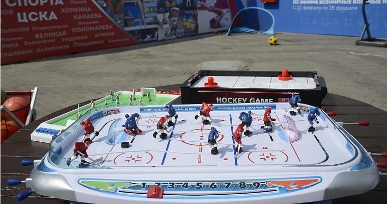 Новые наборы настольного детского хоккея поступят в детсады Ижевска