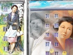 На стене одной из пятиэтажек Ижевска появится портрет Ашальчи Оки