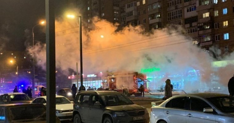 Водитель загоревшегося автобуса в Ижевске рассказал о возможной причине происшествия