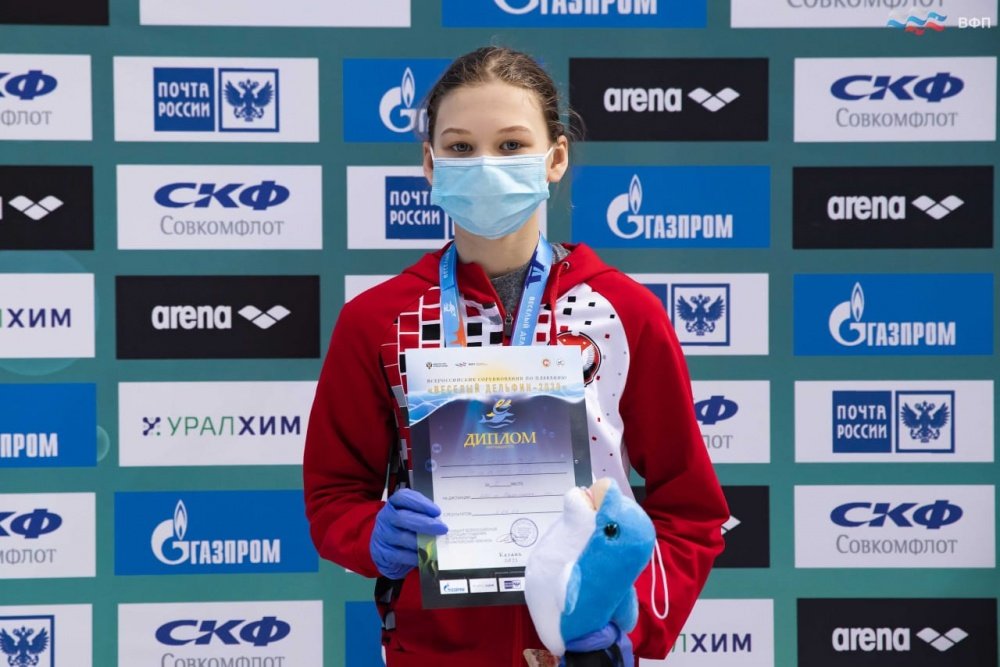 

Юная пловчиха из Удмуртии взяла «золото» на всероссийских соревнованиях


