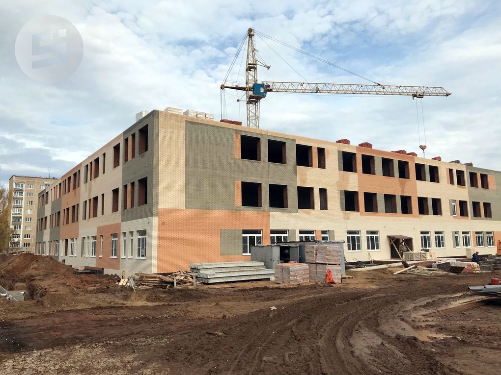 Новое здание школы №61 Ижевска примет учеников 1 сентября 2024 года