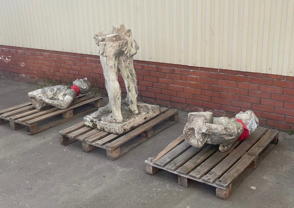 В Ижевске ищут реставраторов на восстановление скульптуры пионеров с бывшего лагеря «Салют»