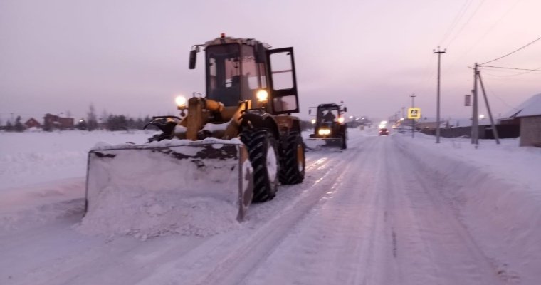 Уровень снега за 20 января в Ижевске увеличился на 11 сантиметров