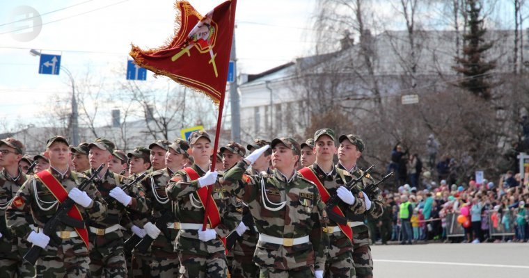 В 2019 году парад в День Победы пройдет в Ижевске по традиционному маршруту