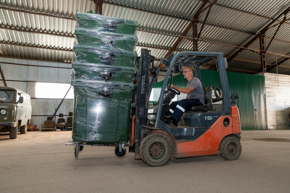 

В Удмуртии закупили 1280 евроконтейнеров для раздельного сбора отходов

