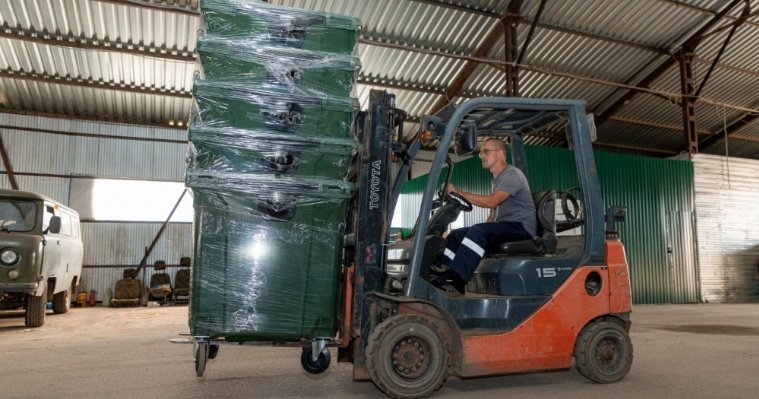 В Удмуртии закупили 1280 евроконтейнеров для раздельного сбора отходов