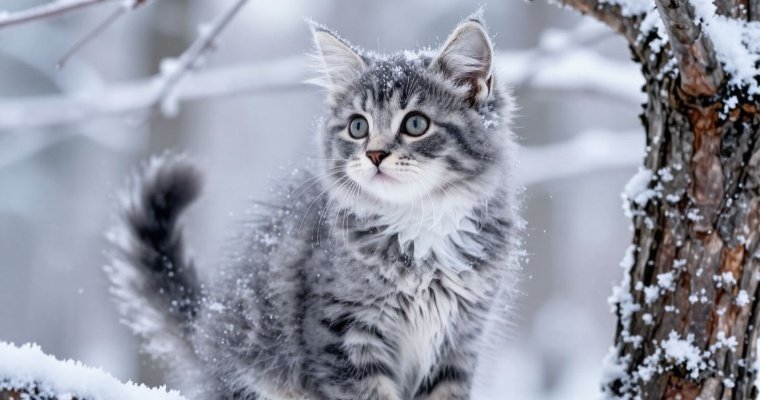 Альпинисты Ижевска спасли кошку, которая провела на дереве больше суток 