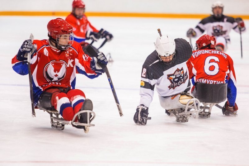 

Следж-хоккеисты из Удмуртии открыли Чемпионат России победой над командой из Уфы

