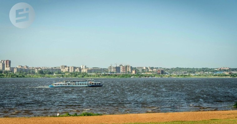 На пруду Ижевска пока не открывают сезон навигации теплохода 