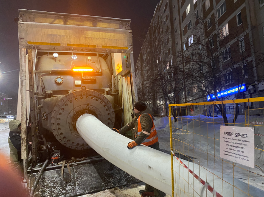 Модернизация участка водопровода по улице Карла Либкнехта в Ижевске продлится до 10 мая