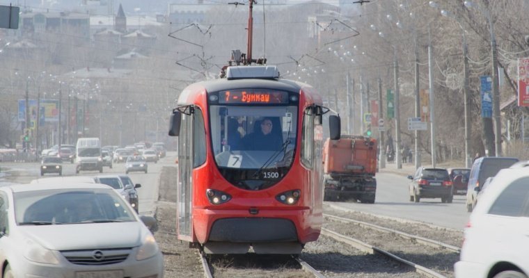 Движение трамваев временно ограничили на участке улицы Кирова в Ижевске