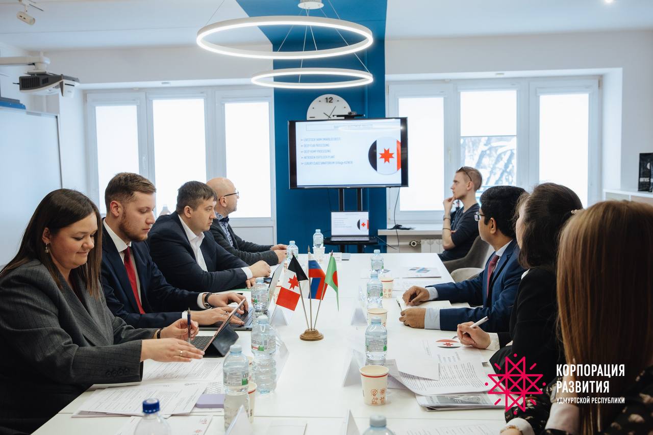 В Ижевске прошла рабочая встреча с делегацией из Бангладеш