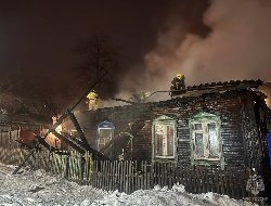 Два ребёнка и взрослый погибли на пожаре в Ижевске