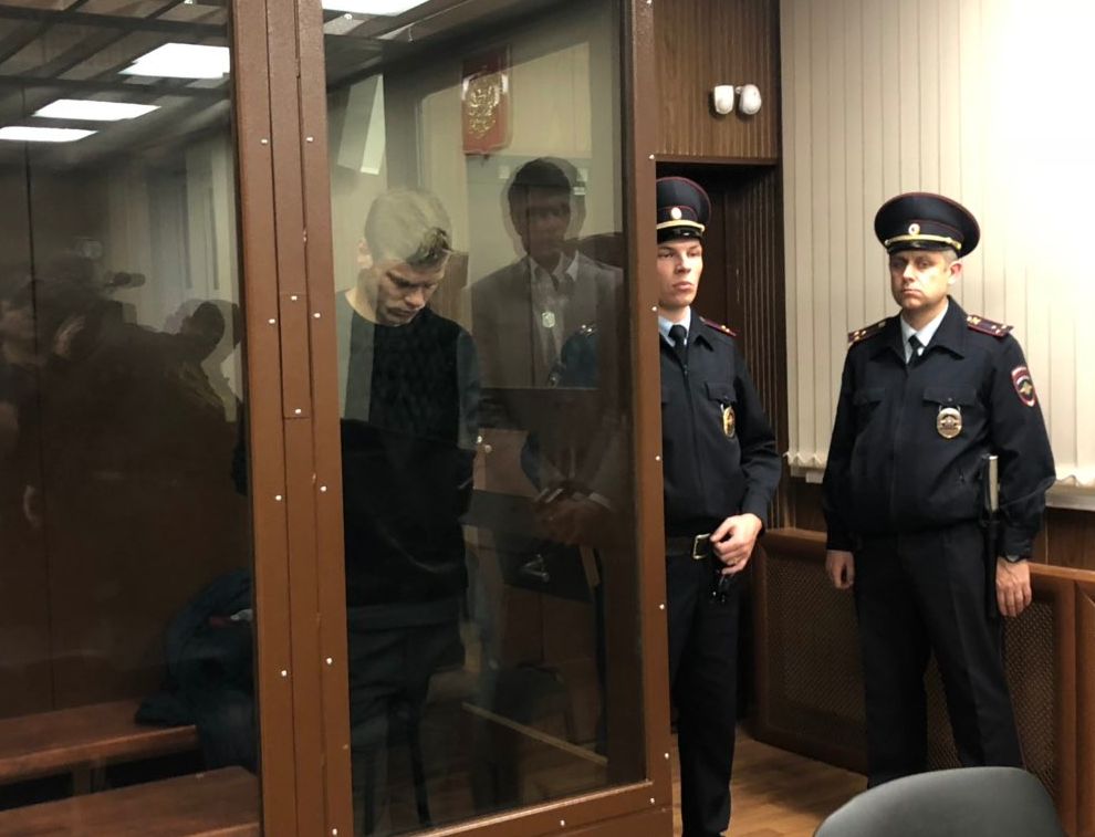 Суд арестовал Александра Кокорина на два месяца