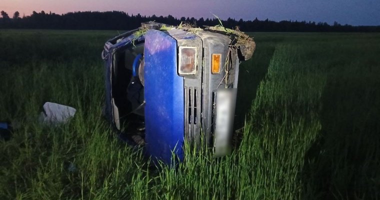 Водитель Оки погиб в ДТП в Завьяловском районе