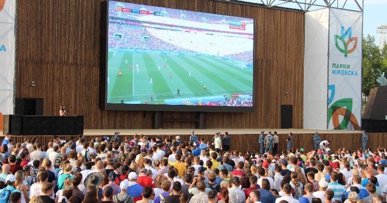 В Ижевске болельщики смогут бесплатно посмотреть матчи Евро-2020