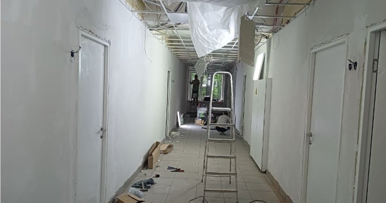 В Ижевске начался капитальный ремонт поликлиники Республиканской офтальмологической больницы