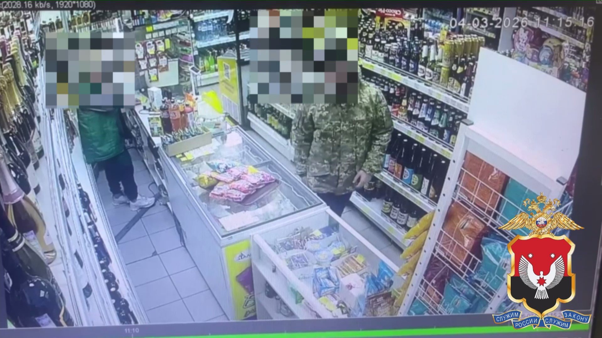 Житель Ижевска отвлёк продавщицу просьбой налить пиво и украл продукты
