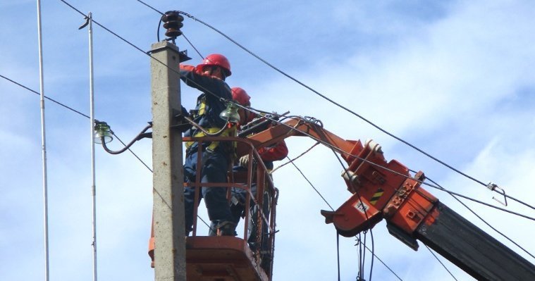 Удмуртэнерго отремонтирует более 288 км линий электропередачи в 2023 году