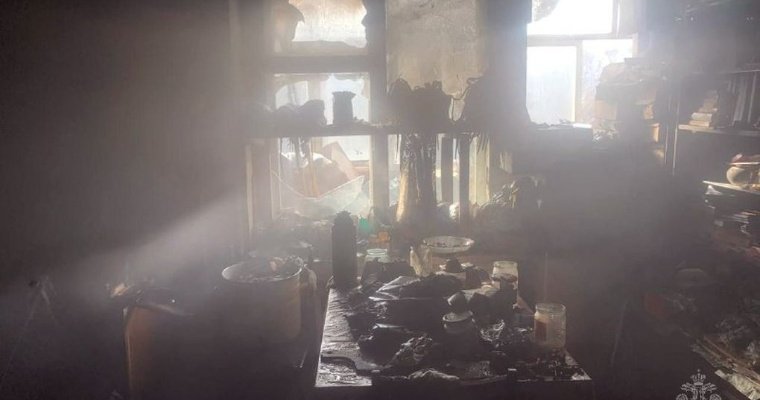 Неосторожность при курении стала причиной пожара в Ижевске