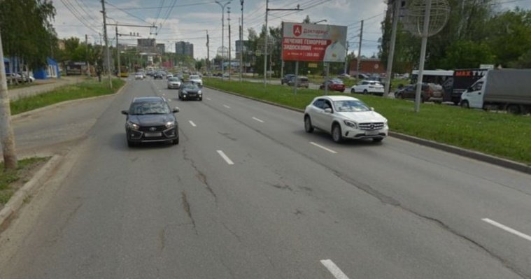 Ямочный ремонт улицы 10 лет Октября в Ижевске проведут до 16 августа