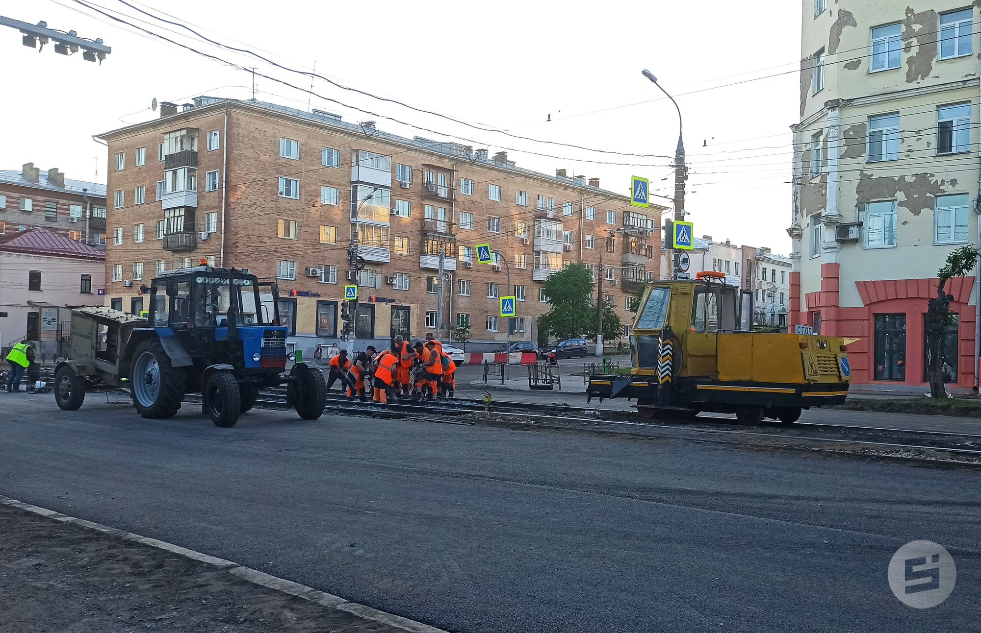 В текущем году планируется ремонт 14 участков трамвайных путей в Ижевске