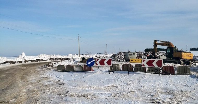Последний этап ремонта дороги Сарапул-Воткинск начался в Удмуртии