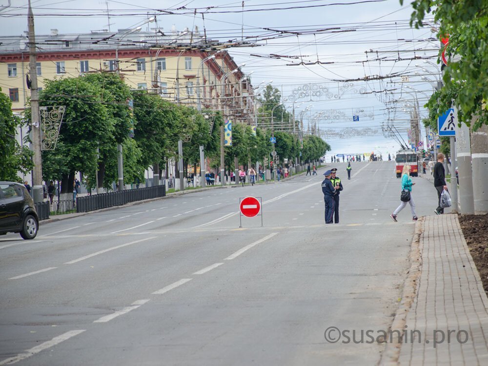 

В Ижевске 7 мая перекроют центральные улицы

