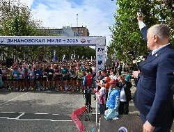 Самым возрастным участником «Динамовской мили» в Ижевске стал 78-летний бегун 