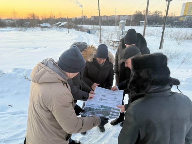 На трассе Ижевск-Аэропорт продолжаются строительные работы