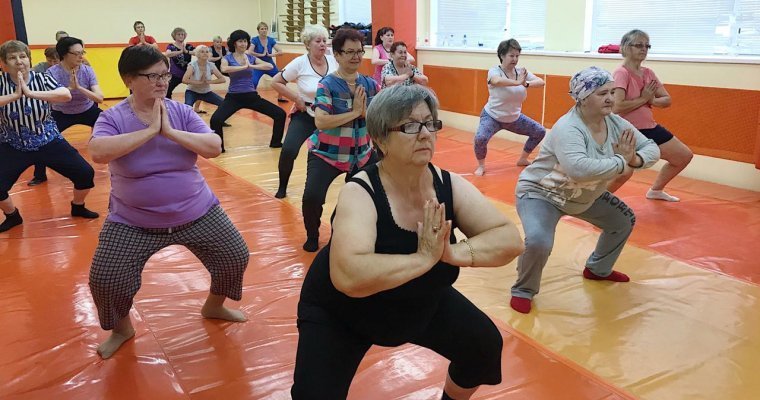 «Серебряный» фитнес: ижевские пенсионеры получили возможность бесплатно укреплять здоровье