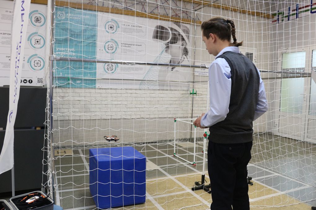 В Удмуртии впервые школьник успешно сдал нормативы ТехноГТО на золотой значок