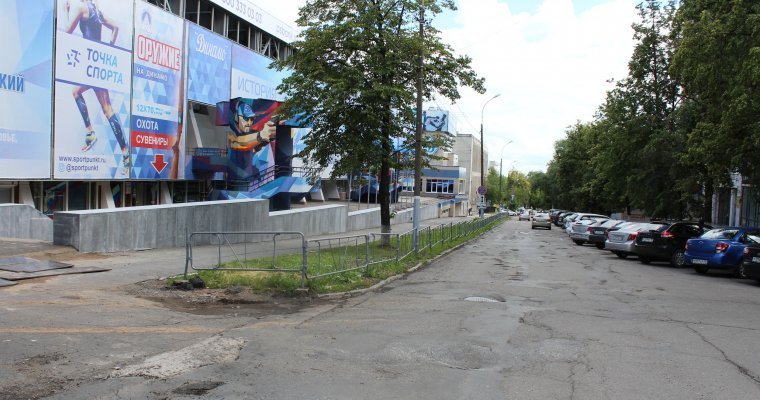 Ремонт дороги на улице Свободы в Ижевске начнется позже из-за плохой погоды
