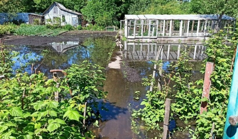 Коммунальщики в Юкаменском районе устранили течь из канализации, заливавшую соседний участок