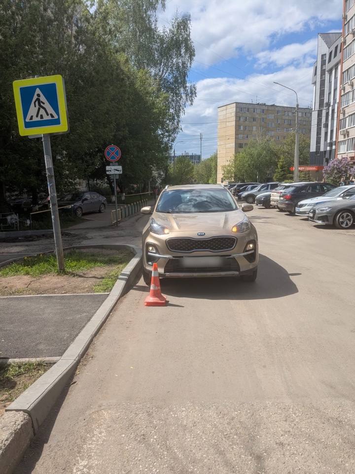 Пожилой водитель сбил 9-летнюю девочку на пешеходном переходе в Ижевске