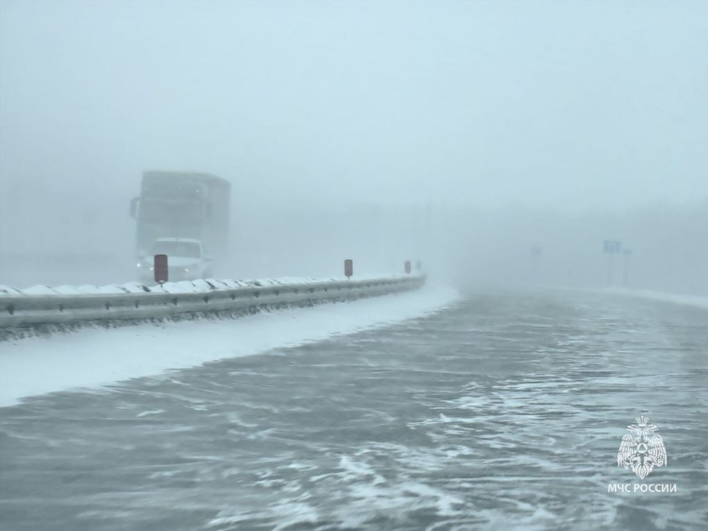 Метель и сильный снег накроют Удмуртию в ночь на понедельник, 15 декабря