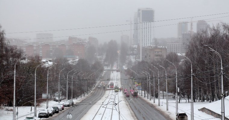 Небольшой снег пройдёт в Удмуртии 10 декабря
