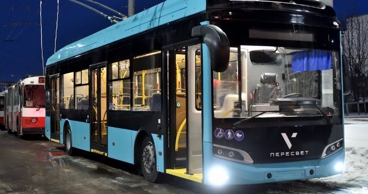 Новая модель троллейбуса для Ижевска прошла тестовое испытание