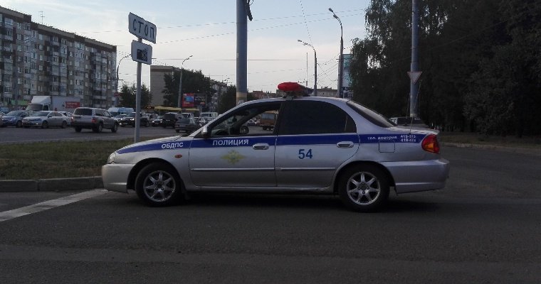 Полицейским в Ижевске пришлось стрелять по колёсам при задержании пьяного водителя